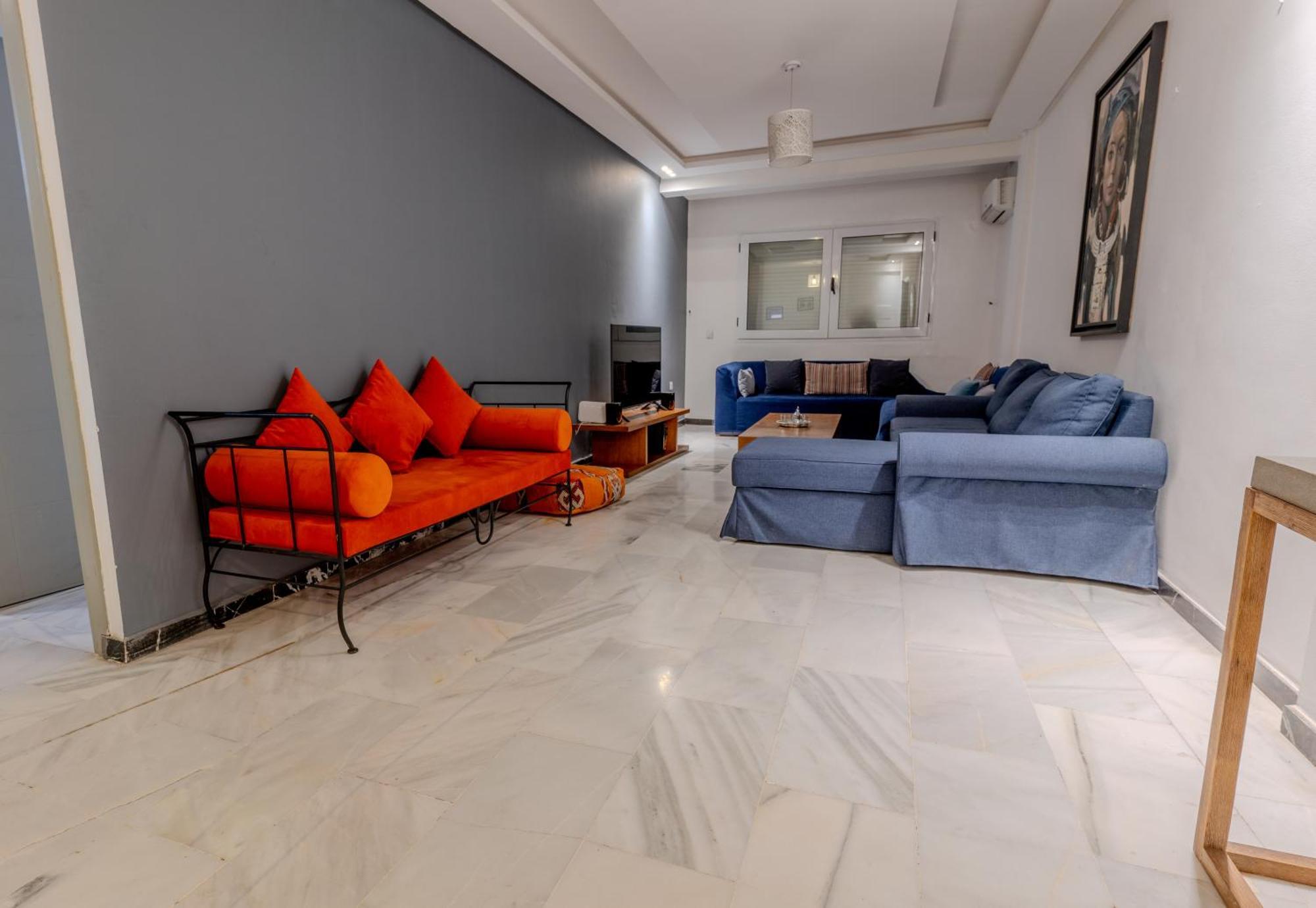 Bel Appartement Au Coeur De Gueliz Marrakesh Exterior foto